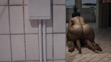 ALIEN HUNTER ON A SPACE CRUISER - RIDING THE WAVES OF LUST