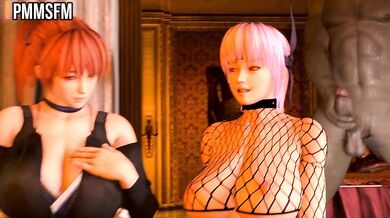 Ayane's Secret is Revealed by Kasumi in PMMSFM