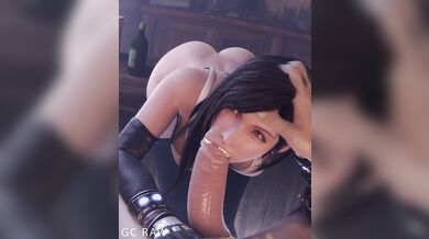 Tifa Lockhart's Throat-Train: Raw Cum Delivery from Cloud Strife (Final Fantasy)