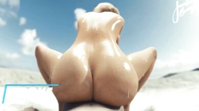 4K Ultra HD Remastered - Bareback Beach Ride - Hot Wet Joyride