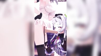 Virtual Tuber Gives BJ [Suzutaro3D]: Anime-style Suzutaro3D delivers a mind-blowing virtual blowjob experience!