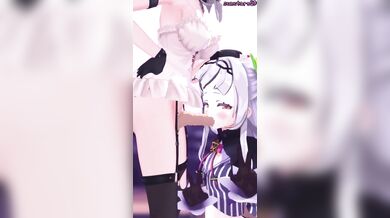 Virtual Tuber Gives BJ [Suzutaro3D]: Anime-style Suzutaro3D delivers a mind-blowing virtual blowjob experience!