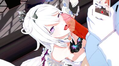 Cock is Embraced By Kiana