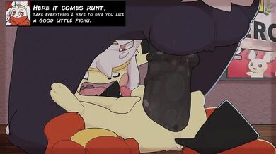 Mike Hunt gets pounded by a slutty Pikachu while her brother watches