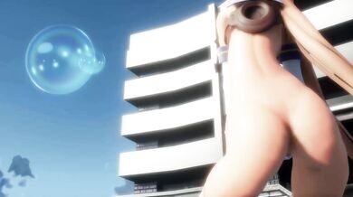 Shimakaze's Erotic Dancing in R18 MMD Video with Rangu Yamada