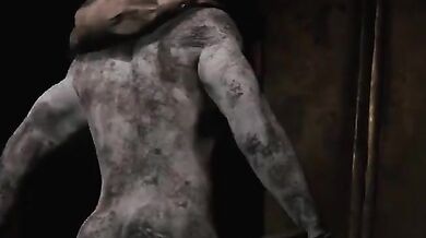 Huge Pyramid Head Cock Fucks Her Tiny Pussy