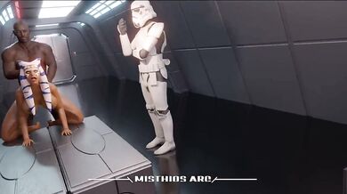 Ahsoka Gets Reamed by a Gang of Black Dudes [MisthiosArc]