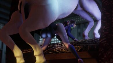 [Ultra HD] TheBartender's 'Academy D.Va and Horse Ass Pounding'