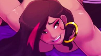 Gala's Daring Adventure with the Purple Mantis (with anal sex)