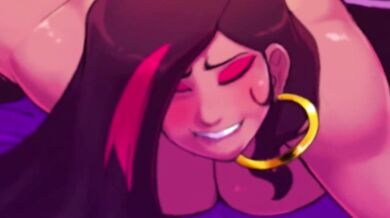 Gala's Daring Adventure with the Purple Mantis (with anal sex)