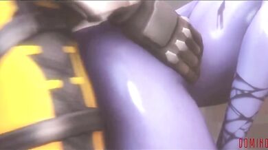 Tracer and Widowmaker have a steamy encounter in Overwatch that ends with both of them satisfied beyond belief