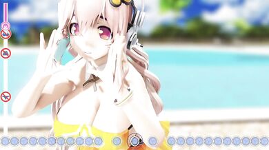 SUPER SONICO's VIVID FAP SESSION