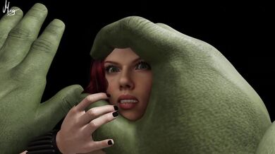 Hulk Pounds Black Widow's Asshole