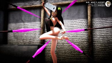 Girls' dojo get attacked from all sides, they fight back with their bodies!