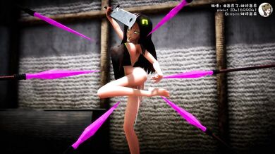 Girls' dojo get attacked from all sides, they fight back with their bodies!