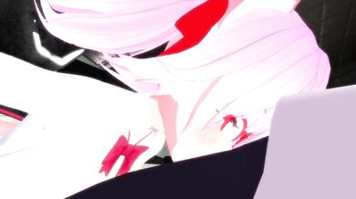Nuki MMD Gives Endless Blowjobs for Bukkake While Being the Dirty Big Tits Girl