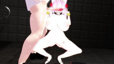 Nuki MMD Gives Endless Blowjobs for Bukkake While Being the Dirty Big Tits Girl