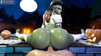 Zombie Bride Sombra's Spooky Sexiness