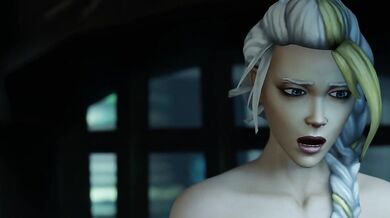 Jaina's Oral Negotiation with a Throbbing Orc Cock in 'Diplomatic Relations'