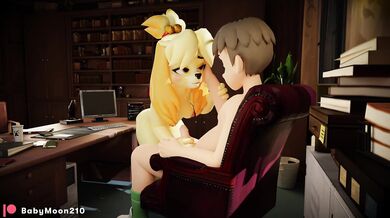 - Isabelle's Juicy Handjob