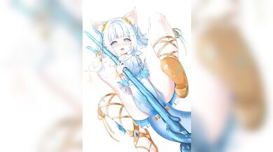 The Naughty Sword Mistress: A Gura Trident Hentai Adventure