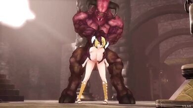 The Mighty Demon Lord, Baron of Hell (Doom), unleashes his infernal power upon the world in this epic hentai PORN video