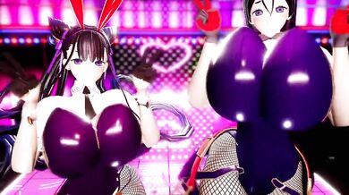 Exotic Dance with Minamoto no Raikou and Murasaki Shikibu
