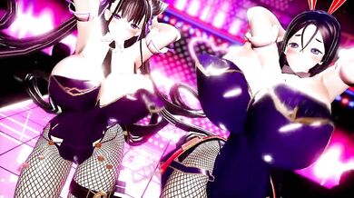 Exotic Dance with Minamoto no Raikou and Murasaki Shikibu