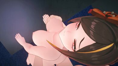 Riding Chiori's Wet Flower Garden [Genshin Impact]