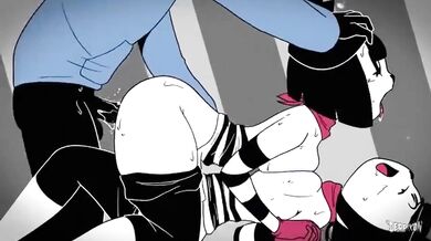 Watch this hot and sexy PMV featuring two very horny teenagers who cant keep their hands off each other!