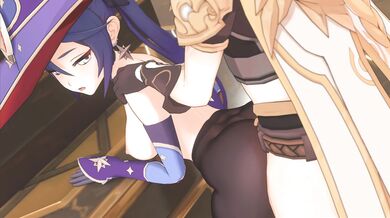 Mona's Sexy Seduction of Mora (Puuguy's Perverted Porn Parody)