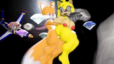 Amy's Shattered Horny Shores with Sonic's Sidekick Tails