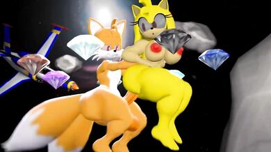 Amy's Shattered Horny Shores with Sonic's Sidekick Tails