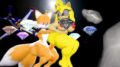 Amy's Shattered Horny Shores with Sonic's Sidekick Tails