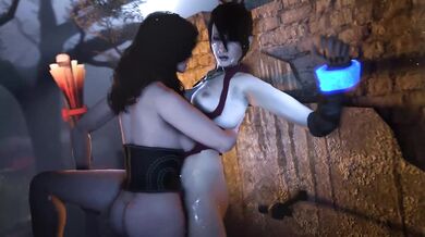 Morrigan and Yennefer Get Wet and Wild in Leerico213's Latest Hentai Porn!