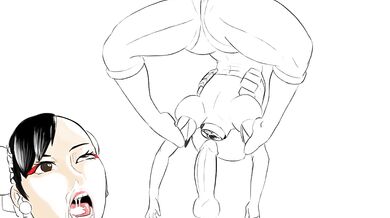 Chun-li's Slutty Deep Throat Adventures