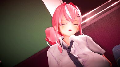 Watch this 3D adult anime movie featuring a perverted man who sexually harasses women on the train while they sleep!