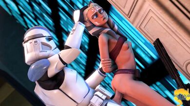 Ahsoka Tano's Clone Gangbang Orgy by Rocksolidsnake
