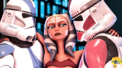 Ahsoka Tano's Clone Gangbang Orgy by Rocksolidsnake
