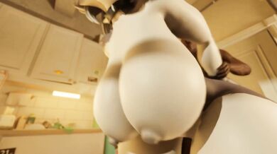 Watch Loona get down and dirty with her pink pussy on display!