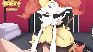 Braixen - The Lusty Vixen's Fierce Claw Orgy