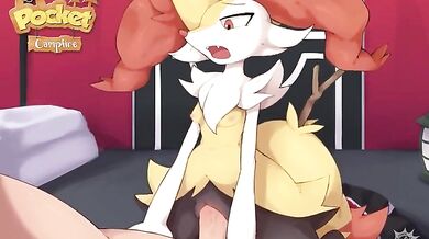 Braixen - The Lusty Vixen's Fierce Claw Orgy