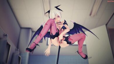 [MMDSunrise] Public Bathroom Insect Fucking by Succubus Haku