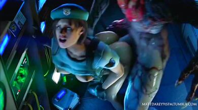 Jill Valentine Gets Fucked by a Tyrannical Star