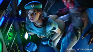 Jill Valentine Gets Fucked by a Tyrannical Star