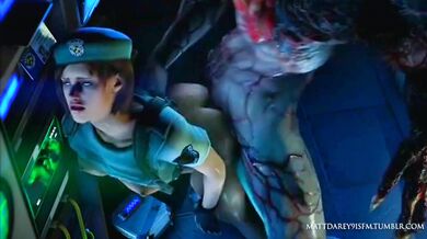 Jill Valentine Gets Fucked by a Tyrannical Star