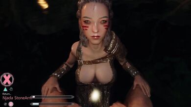 Dragonfucking and the Giantess's Stiff Rod in a Secret Waterhole
