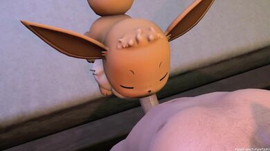 Eevee's Tongue Play [fang-and-fantasy]