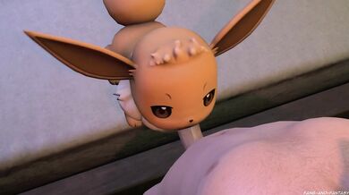 Eevee's Tongue Play [fang-and-fantasy]