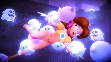 Daisy's Haunted Adventure: A 3D Model Porn Parody